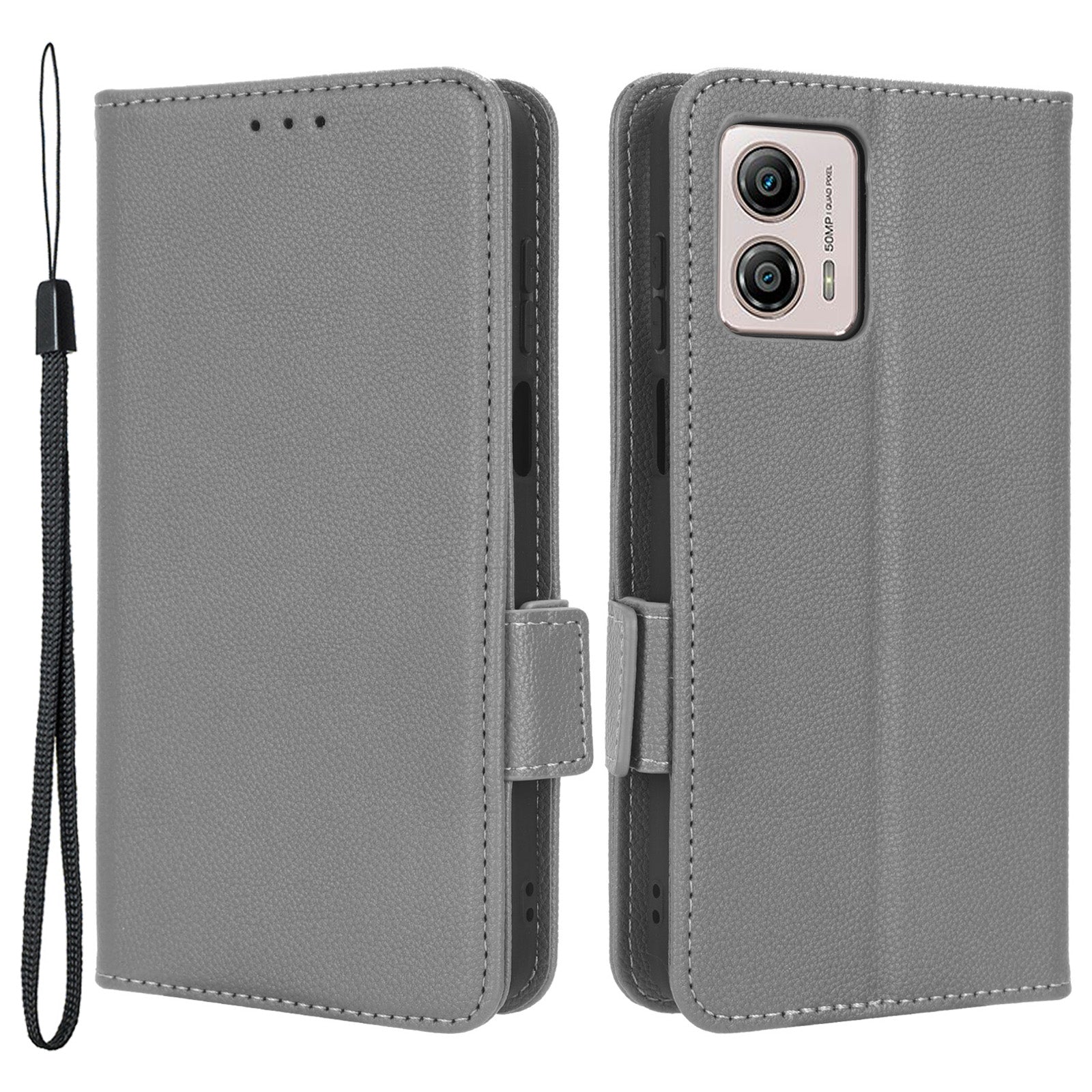For Motorola Moto G73 5G PU Leather Dual Magnetic Clasp Phone Cover Wallet Stand Litchi Texture Phone Case For Motorola Moto G73 5G PU Leather Dual Magnetic Clasp Phone Cover Wallet Stand Litchi Texture Phone Case